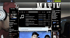 Desktop Screenshot of matik-officiel.skyrock.com