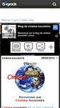 Mobile Screenshot of cinema-souvenirs.skyrock.com