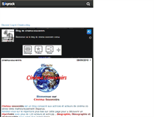 Tablet Screenshot of cinema-souvenirs.skyrock.com