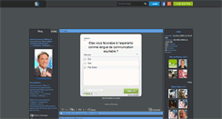 Desktop Screenshot of fanpascalsevran.skyrock.com