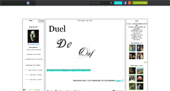 Desktop Screenshot of des-duel-de-ouf.skyrock.com