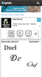 Mobile Screenshot of des-duel-de-ouf.skyrock.com