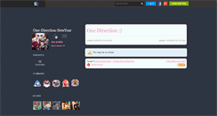 Desktop Screenshot of one-direction-newyear.skyrock.com