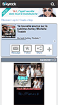 Mobile Screenshot of hash-michelletisdale.skyrock.com