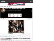 Tablet Screenshot of gossipgirl-serie.skyrock.com