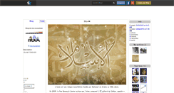 Desktop Screenshot of moi-musulman.skyrock.com