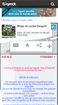 Mobile Screenshot of filledegauguin.skyrock.com
