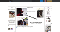 Desktop Screenshot of equitation-shopping.skyrock.com