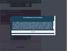 Tablet Screenshot of journal-du-foot.skyrock.com