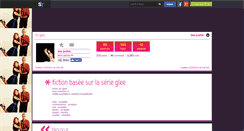 Desktop Screenshot of fic-glee.skyrock.com