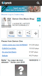 Mobile Screenshot of demononeofficiel.skyrock.com