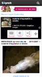 Mobile Screenshot of equitationavendre.skyrock.com