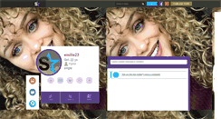 Desktop Screenshot of emilie23.skyrock.com