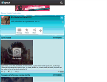 Tablet Screenshot of gendarmerie62300.skyrock.com
