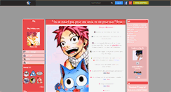 Desktop Screenshot of natsu--san.skyrock.com