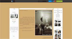 Desktop Screenshot of kara-and-paris.skyrock.com