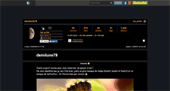 Desktop Screenshot of demilune79.skyrock.com