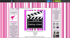 Desktop Screenshot of casting-13ans.skyrock.com