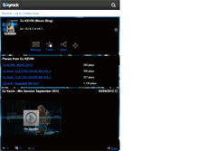 Tablet Screenshot of dj-k3viin.skyrock.com