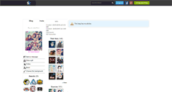 Desktop Screenshot of missprettylulu.skyrock.com