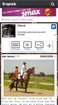 Mobile Screenshot of cheval-01.skyrock.com