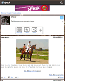 Tablet Screenshot of cheval-01.skyrock.com