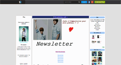 Desktop Screenshot of first-love-jbieber.skyrock.com