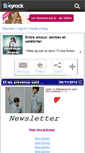Mobile Screenshot of first-love-jbieber.skyrock.com