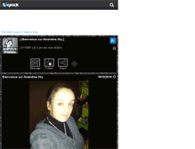 Tablet Screenshot of amandine-francois.skyrock.com