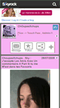 Mobile Screenshot of choupasxchups.skyrock.com