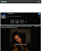 Tablet Screenshot of amely-belly.skyrock.com