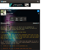 Tablet Screenshot of camille212.skyrock.com