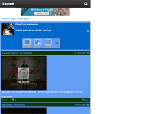 Tablet Screenshot of chantson.skyrock.com