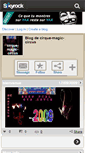 Mobile Screenshot of cirque-magic-circus.skyrock.com