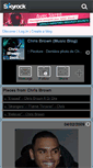 Mobile Screenshot of chris-breezy-2oo9.skyrock.com