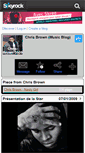 Mobile Screenshot of chris-brown-2009.skyrock.com