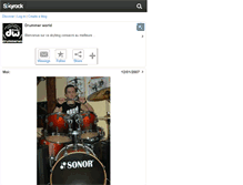 Tablet Screenshot of drummerworld59.skyrock.com
