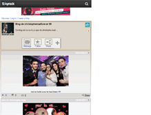 Tablet Screenshot of christophemaeforever69.skyrock.com