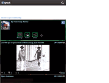 Tablet Screenshot of andy-----warhol.skyrock.com