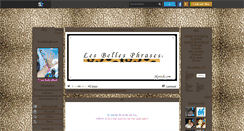 Desktop Screenshot of les-belle-phrase.skyrock.com