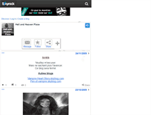 Tablet Screenshot of hell-and-heaven-place.skyrock.com