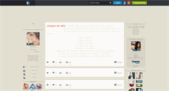Desktop Screenshot of aboutmonica.skyrock.com