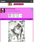 Tablet Screenshot of jeux-de-mangas.skyrock.com