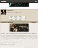 Tablet Screenshot of jb-fanfiction.skyrock.com