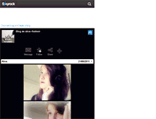 Tablet Screenshot of alice--fashion.skyrock.com