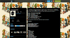 Desktop Screenshot of lentourage-team.skyrock.com