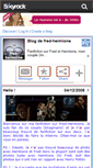 Mobile Screenshot of fred-hermione.skyrock.com