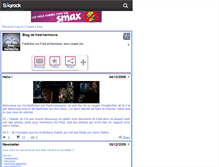 Tablet Screenshot of fred-hermione.skyrock.com