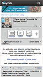 Mobile Screenshot of chelseakanestaub-news.skyrock.com