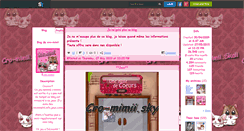 Desktop Screenshot of cro-mimii.skyrock.com